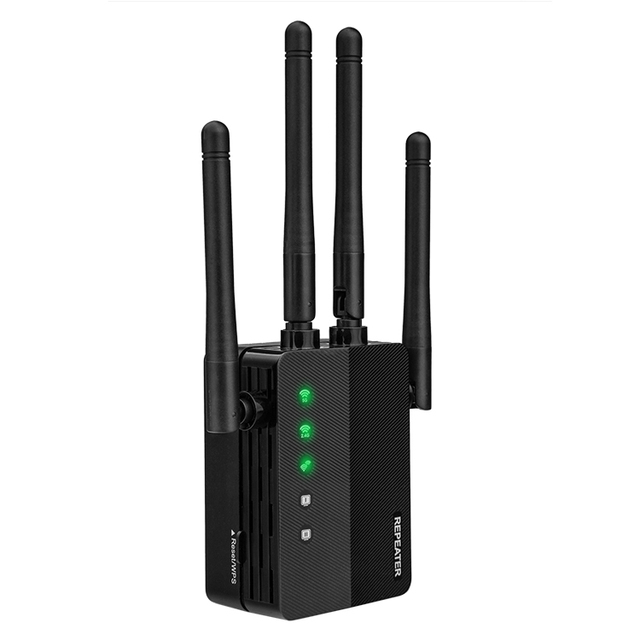 R1203 Fast Speed Wi-fi Wireless Repeater 1200Mbps Home Network 5G Wifi Signal Booster