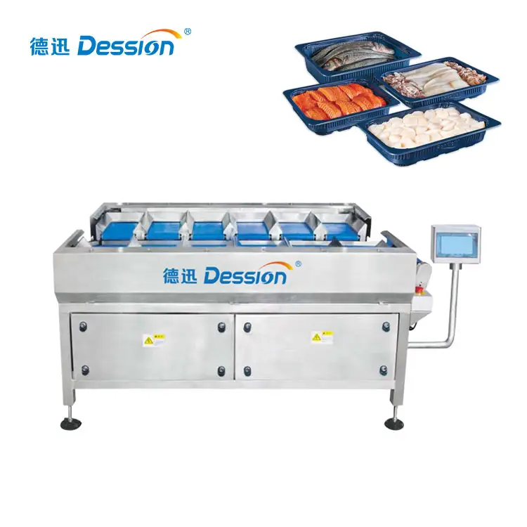 Belt Type Combination Scale Food Fish Meat Weight Belt Type Combination Weigher Weighing Equipment