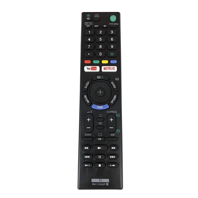 Hot Replacement ABS Material Universal Remote Controller RMT-TX202P Waterproof Bravia LED/LCD TV Controller for 433MHz