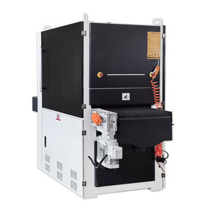 Металлошлифовально-полировальный станок для удаления заусенцев, очистки от оксидного налета, полировки и шлифовки углеродистой и нержавеющей стали - Product Image 3