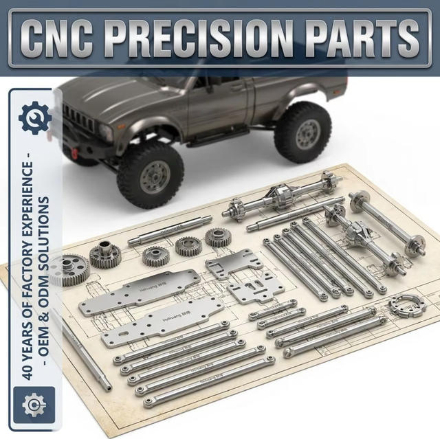 Huina 580 Rc Refacciones IDRC 18499 Upgrades Part SG116 MAX Rc Car Parts Odyssey Rc3 Parts Sirius Rc 110 Body Part CNC OEM Metal