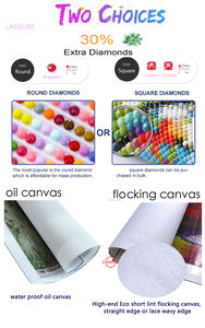 Kit Pittura Diamante 5D LS Dream <span class=keywords><strong>Castle</strong></span>, Paesaggio Fai-da-Te, Ricamo Diamante Completo, Mosaico a Punto Croce, Arte da Parete - Product Image 4