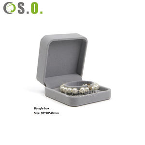 Caja de Joyería de Terciopelo, Caja para Anillos, Caja para Pendientes, Collares y Pulseras, Caja de Empaque para Joyería - Product Image 2