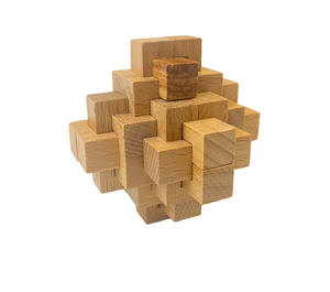 Puzzles en bois de 7,5 cm pour adultes, casse-tête <span class=keywords><strong>Kongming</strong></span> Lock - Product Image 3