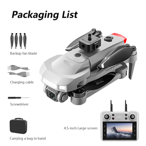Dron <span class=keywords><strong>GPS</strong></span> <span class=keywords><strong>con</strong></span> <span class=keywords><strong>Cámara</strong></span> <span class=keywords><strong>1080P</strong></span>, Pantalla LCD de 4.5 Pulgadas, Motor sin Escobillas Plegable, Giroscopio, Sígueme, <span class=keywords><strong>FPV</strong></span> de 5GHz, Retorno Automático - Product Image 6