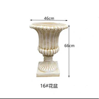 Pot de fleurs en plastique ABS de haute qualité, réutilisable, moule 3D haute précision, pour décoration extérieure, Reazone RZL15, garantie 3 ans