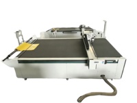 Meja Pemotong Busa Digital TC CNC dengan Pisau Getar untuk Busa EVA dan Lembaran Karet Lembaran PVC Pemotong Flatbed Digital CE