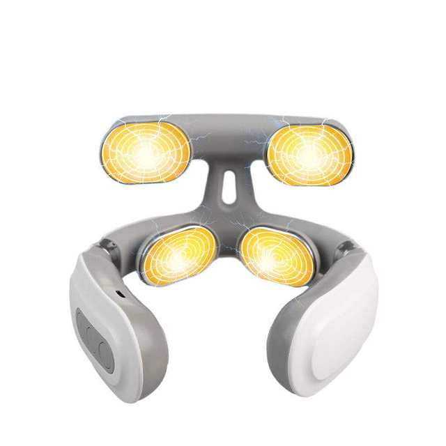 New Portable Smart Electric Heating Neck Massager Featuring a Cervical Suspension Design Specifically Crafted for Neck Massage