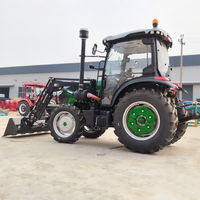 Traktor Mini Pertanian 4WD Innovi CE EPA Approved dengan Pompa Gearbox Mesin Diesel 50HP Multiguna untuk Penggunaan Pertanian Garansi 1 Tahun