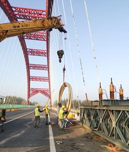 Pont suspendu bibo, structure en acier, câble de pont, nouvelle lanière en acier anticorrosion - Product Image 3