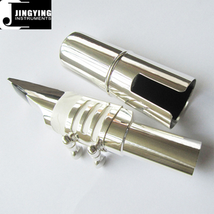 2024 Jingyingサックスアクセサリー、卸売高品位純銅金/銀メッキプロフェッショナルバリトンサックスマウスピース - Product Image 5