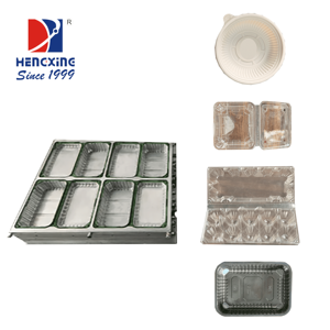 HengXing HX-AM06 High-Speed Full Automatic Aluminum Thermoforming Molds <strong>PET</strong> PE PS PVC ABS Grape Box Plastic Vacuum Forming - Product Image 2