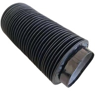 Protection hydraulique en caoutchouc Jingzhan pour cylindre à vis, soufflet anti-poussière, protection plate flexible, soufflet de protection, machine CNC