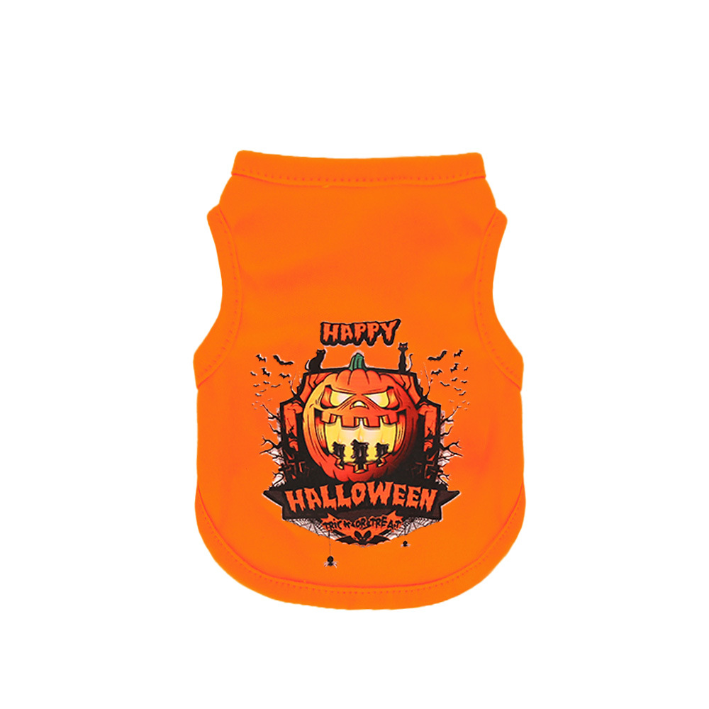Tête de citrouille orange