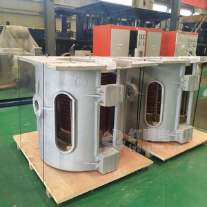 1800 degree industrial 3 ton induction melting furnace