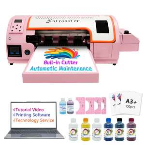 เครื่องพิมพ์เสื้อยืด2ตร. ม./ชม. สำหรับการพิมพ์ดิจิทัลจำนวนมากแบบ DIY เครื่องพิมพ์ A3 M1630โปร <span class=keywords><strong>s</strong></span> DTF แบบ1หัว - Product Image 1