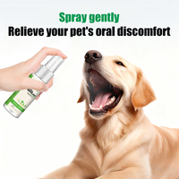 Spray Dental para Mascotas Zourunan 60ml, Limpieza de Dientes para Perros y Gatos, Control de Placa y Sarro, Sin Cepillado, Probióticos, Venta al Por Mayor OEM