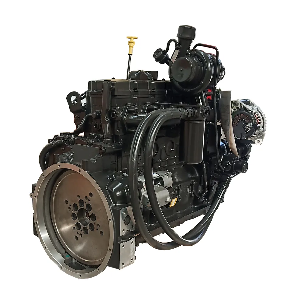 Motor Diesel QSB5.9-C130 QSB5.9 Para Máquinas De Construção