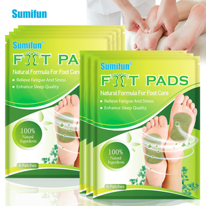Sumifun Patchs pour pieds efficaces pour éliminer les toxines Coussinets pour pieds Detox <span class=keywords><strong>Plaster</strong></span> 6 pcs - Product Image 1