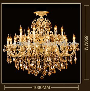 Lustre en cristal K9, lustre européen à LED, lampe suspendue créative, lustre à bougies E14 pour salon - Product Image 5