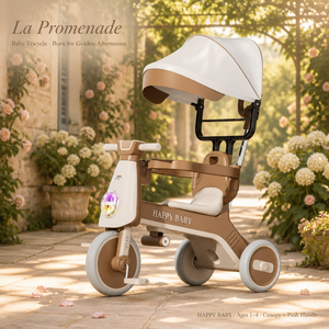 <span class=keywords><strong>Triciclo</strong></span> para Bebés con Manillar de Empuje, <span class=keywords><strong>Triciclo</strong></span> Plegable 3 en 1 con Capota, Fabricante Profesional de Fábrica al por Mayor - Product Image 1