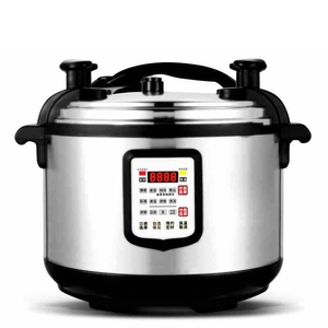 Olla a Presión Eléctrica de Gran Tamaño, 40 Litros, Uso Comercial, Cuerpo de Acero Inoxidable, Uso Seguro, Mantiene el Calor Durante Mucho Tiempo, Olla Nutritiva - Product Image 1