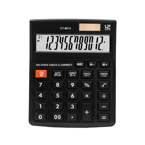 Giá rẻ chuyên nghiệp khoa học máy tính 12 chữ số đa chức năng năng lượng mặt trời + Pin năng lượng văn phòng khoa học - Product Image 5