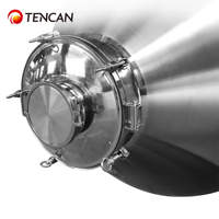 Mélangeur de poudre TENCAN 20L de qualité laboratoire, mélangeur à double cône pour un mélange uniforme