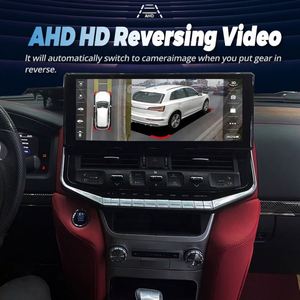 Lecteur multimédia GPS vidéo Android 16,2 pouces pour Toyota Land Cruiser LC200, mise à niveau LC300 VX-R 2008-2021, écran central Carplay - Product Image 5