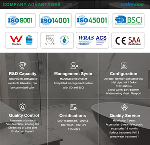 Watersino Roestvrij Staal Klik Klak Badkamer Gootsteen Afdruiprek Pop-Up Wastafel Afvoeren Met Overloop - Product Image 6