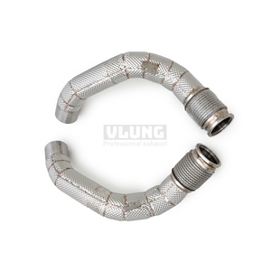 Tuyau d'échappement Performance Downpipe pour BMW M5 F90 4.4T S63 2017-2023, système d'échappement bi-turbo, tuyau de mise à niveau - Product Image 2