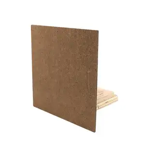 3Mm Dark Brown Hardboard HDF Board Wood Fiber Fiberboards MDF