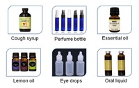 Machine de remplissage de liquides à double buse avec pompe péristaltique, remplisseuse de bouteilles à commande numérique automatique pour huiles essentielles, parfums et réactifs