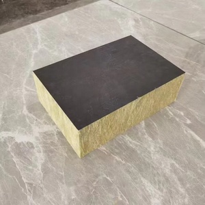 External Wall Fireproof Thermal Insulation/sound Insulation Rock Wool <strong>Board</strong> <strong>Building</strong> Material Rock Wool <strong>Board</strong> - Product Image 2