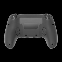Manette sans fil LED pour PS5, compatible avec PS5 Pro/Slim/PC, double vibration, fonction Turbo, prise audio 3,5 mm