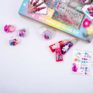 JUST GIRL-Kit de brillo de labios para niñas, anillo de marca privada a la moda, juguete para niños, maquillaje artesanal, conjunto de belleza - Product Image 6