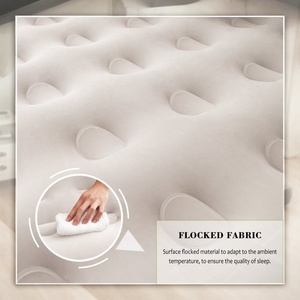 Matelas gonflable de camping avec tête de lit, matelas gonflables portables - Product Image 4