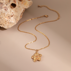 Collares de Flores de Alta Gama, Pendientes de Acero de Titanio, Anillos Abiertos, Joyería de Lujo Ligera y Moderna al por Mayor - Product Image 3