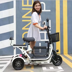 รถสามล้อไฟฟ้ารุ่นใหม่ 500W สำหรับในเมือง 48V สกู๊ตเตอร์ไฟฟ้าสำหรับผู้ใหญ่ 3 ล้อ 800W แบบเปิด 3 ที่นั่ง ได้รับการรับรองมาตรฐาน EEC - Product Image 6