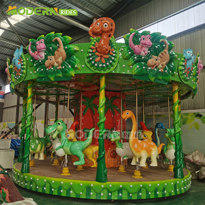 ม้าหมุน 16 ที่นั่ง สำหรับสวนสนุกในร่มและกลางแจ้ง มีจำหน่าย - Product Image 2