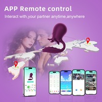 Vibrateur à double tête en forme de pieuvre pour stimulation clitoridienne et du point G, 10 fréquences, rechargeable par USB, étanche, achat en gros