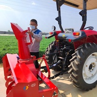 Équipement agricole Souffleuse à neige montée sur tracteur Lovol Attelage à 3 points arrière du tracteur Souffleuse à neige en vente pour la Russie