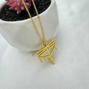 Nuovo prodotto della mitologia norrena collane da donna nuovo arrivo 2023 valchiria simbolo ciondolo in acciaio inox femminile Power collane - Product Image 2