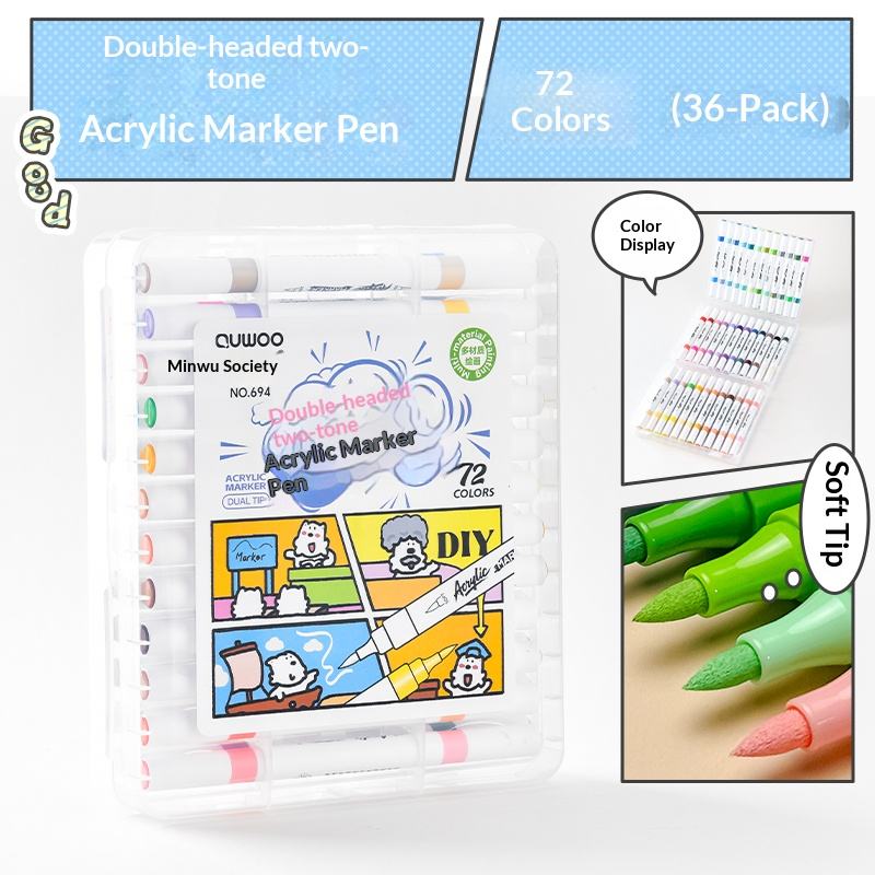 72 colores (36 piezas)