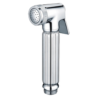 Robinet de salle de bain moderne de haute qualité en alliage de zinc chromé pressurisé, douchette à main, douchette WC, bidet, shattaf
