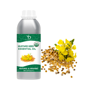 Huile Essentielle de Graines de <span class=keywords><strong>Moutarde</strong></span> en Gros du Fabricant, Distillée à la Vapeur, Biologique Premium Pure pour Usage Cosmétique, Prix d'Usine - Product Image 1
