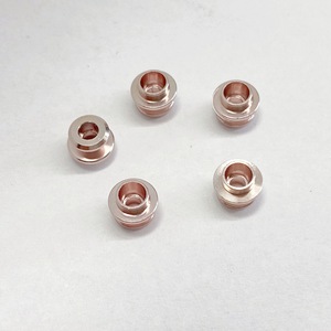 Aluminum Ring <b>Terminals</b> Anodized Rose Gold Brass High Conductivity For Headphone Sound Outlet DIY Accessories - Product Image 2