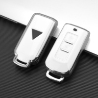 Coque de protection pour clé de voiture Mitsubishi Pajero Sport L200 Triton Eclipse Cross 2016
