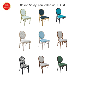 Sillas de Resina Apilables Estilo Luis XV para Alquiler, Ideales para Eventos, Bodas, Fiestas y <span class=keywords><strong>Banquetes</strong></span> - Product Image 6
