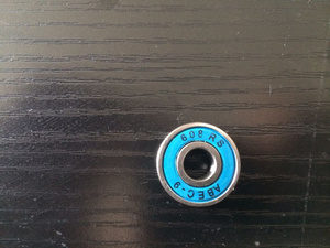 ลูกปืนสเก็ตบอร์ดแบบร่องลึก ความแม่นยำสูง ABEC-9 C3 GCR15 ผลิตจากเหล็กโครเมียม  แบบซีล <span class=keywords><strong>ZZ</strong></span>  หล่อลื่นด้วยจาระบี  ขนาด <span class=keywords><strong>608</strong></span> <span class=keywords><strong>608</strong></span>-2RS (8*22*7) - Product Image 5